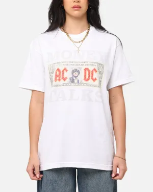 AC/DC Money Talks T-Shirt Vintage White