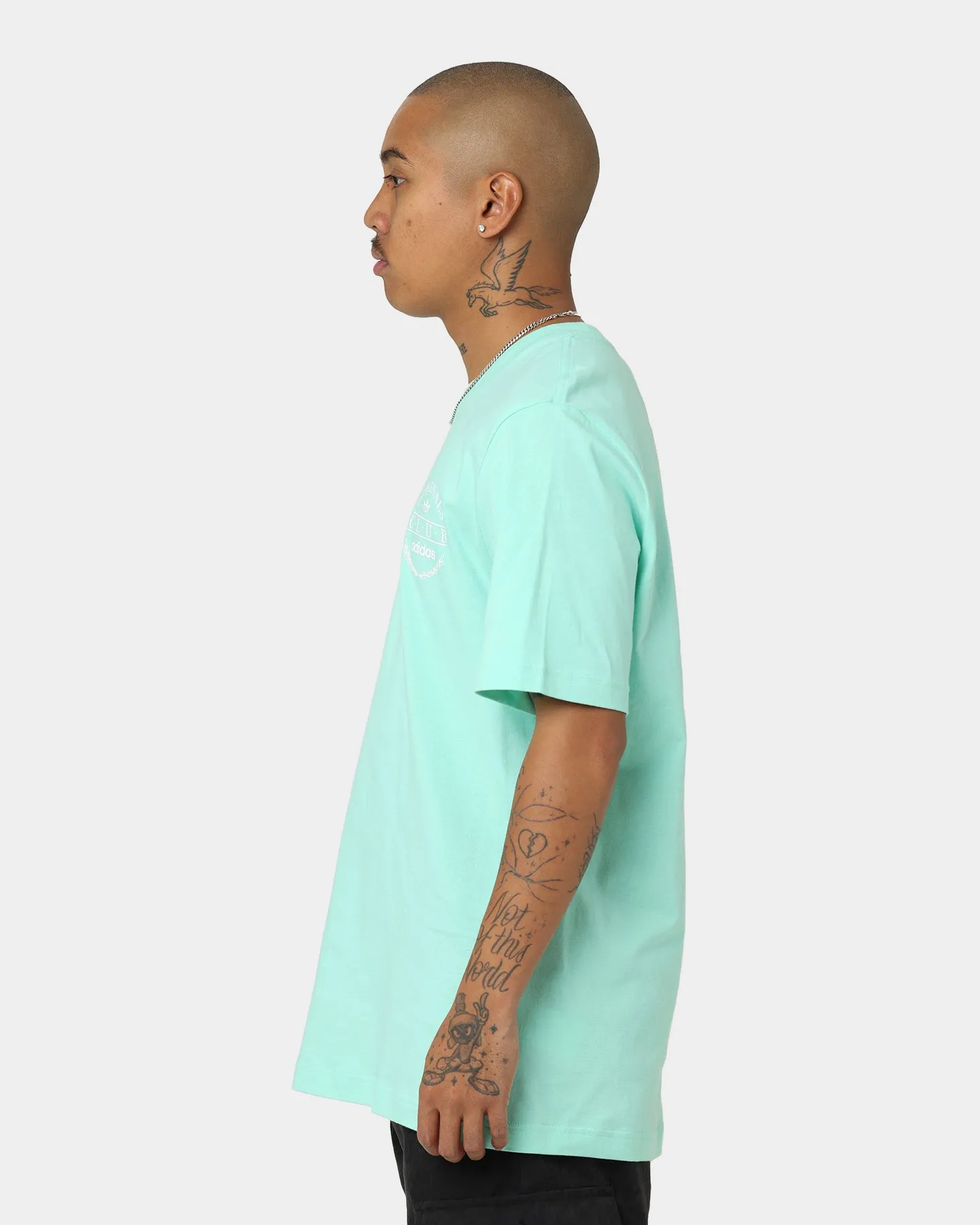 Adidas Club Logo T-Shirt Easy Green