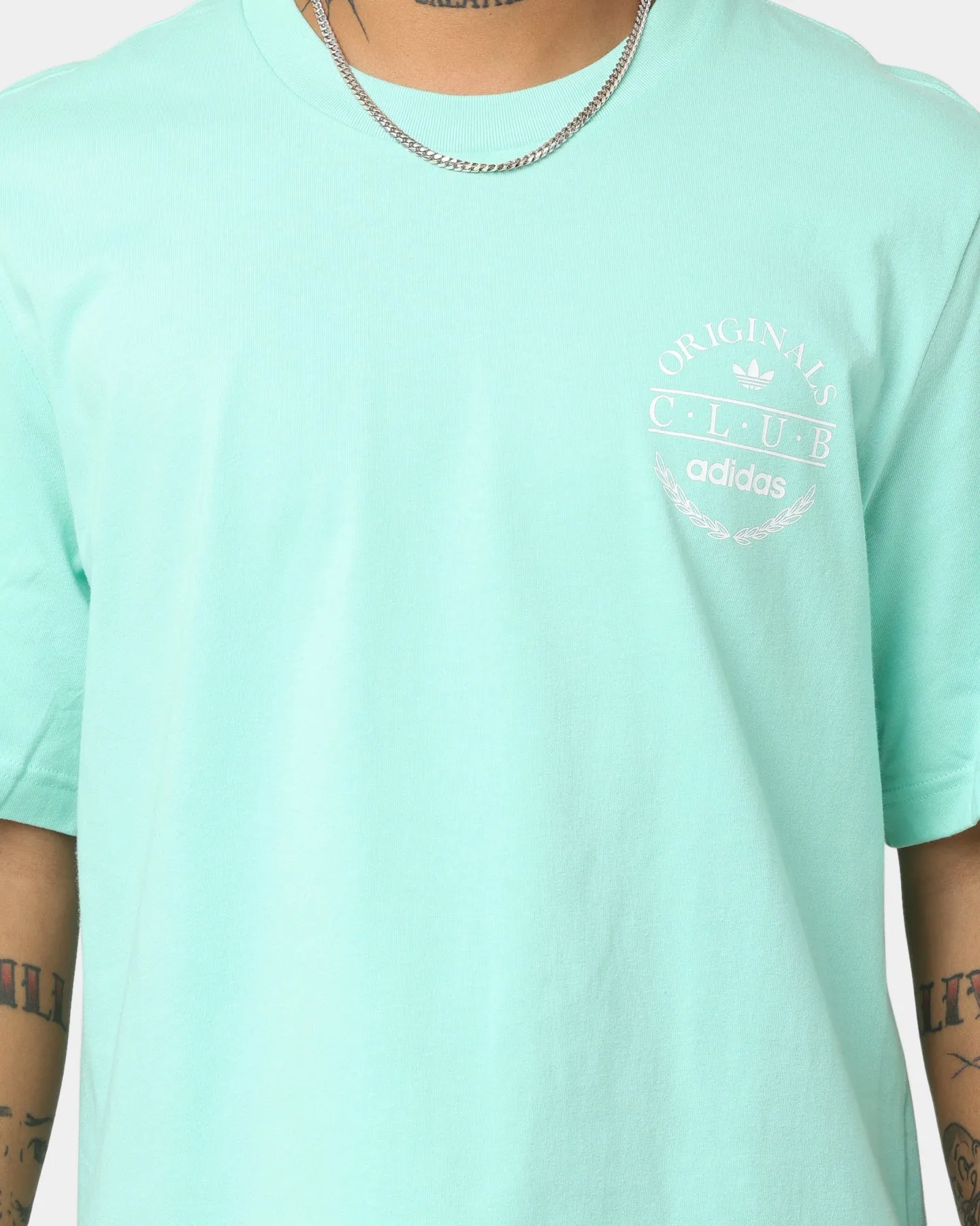 Adidas Club Logo T-Shirt Easy Green