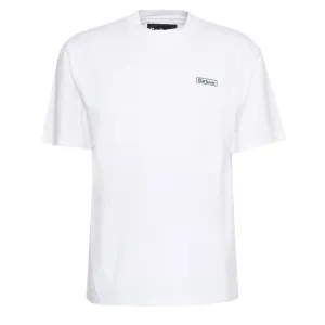 Barbour Walton Embroidered Fit T-Shirt White