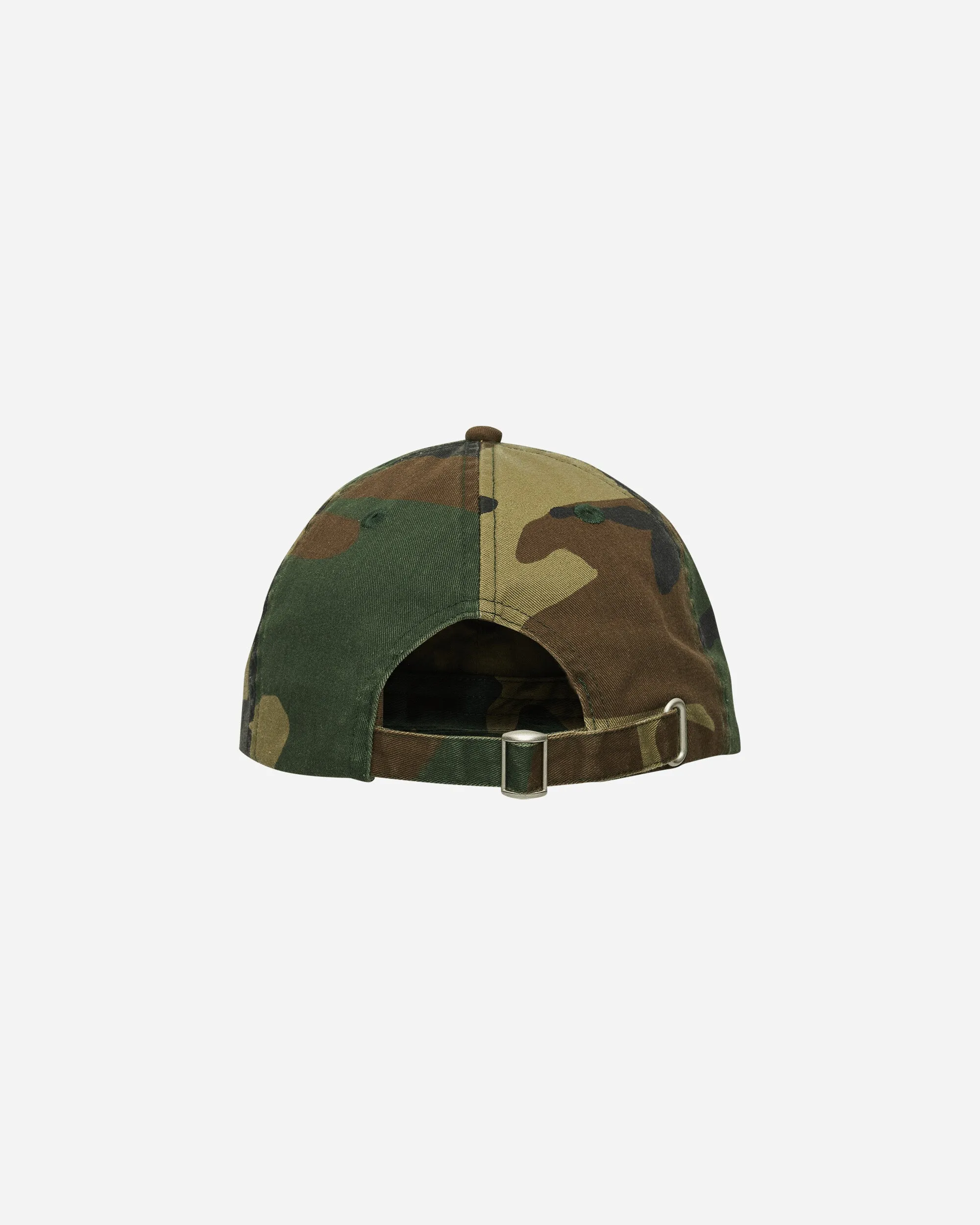 Basic Washed Cap Woodland Camo