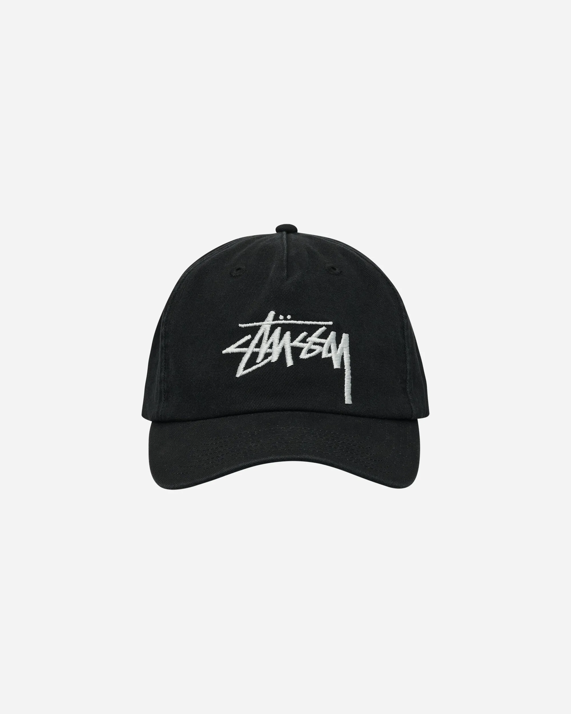 Big Stock Snapback Cap Shadow Black