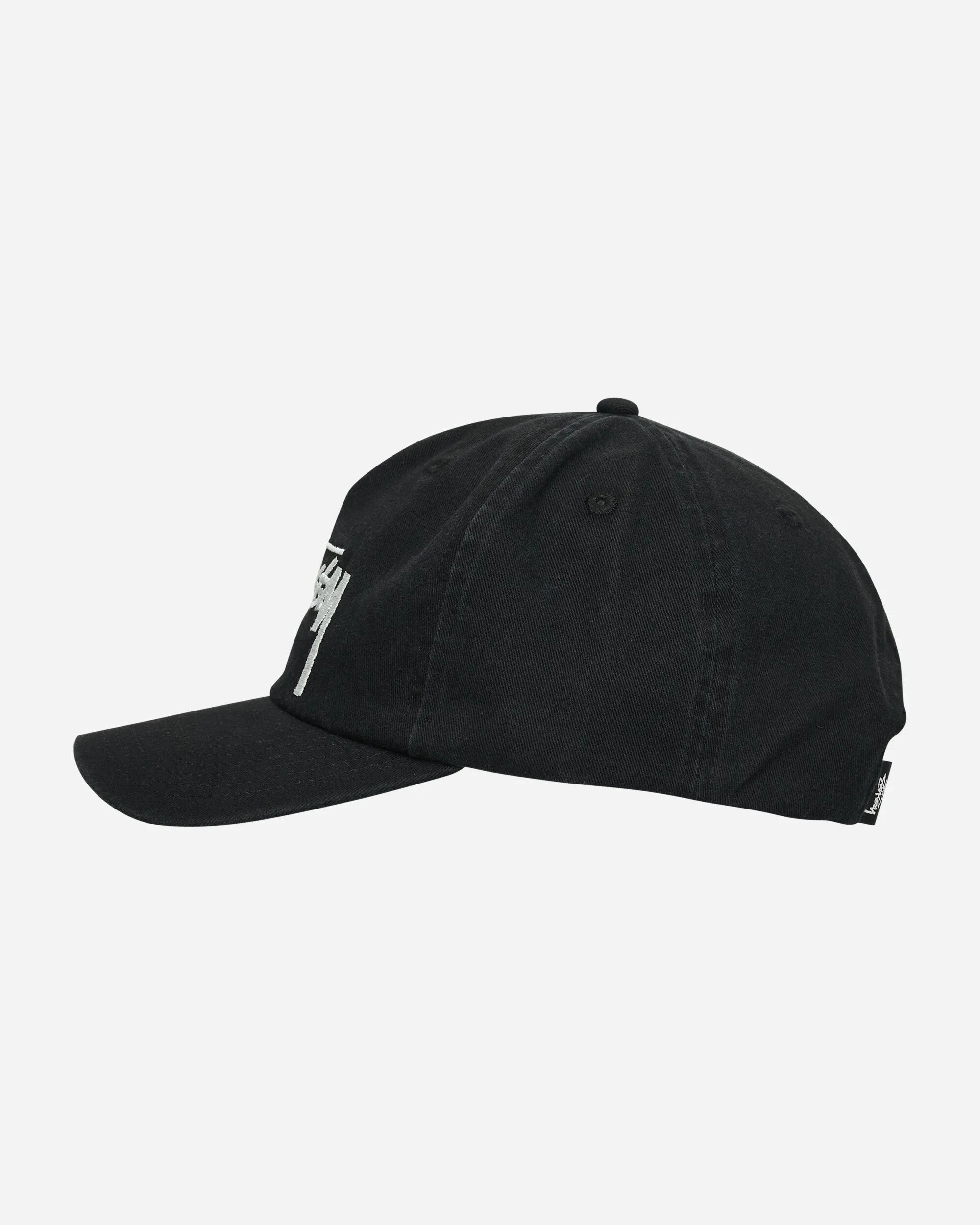 Big Stock Snapback Cap Shadow Black
