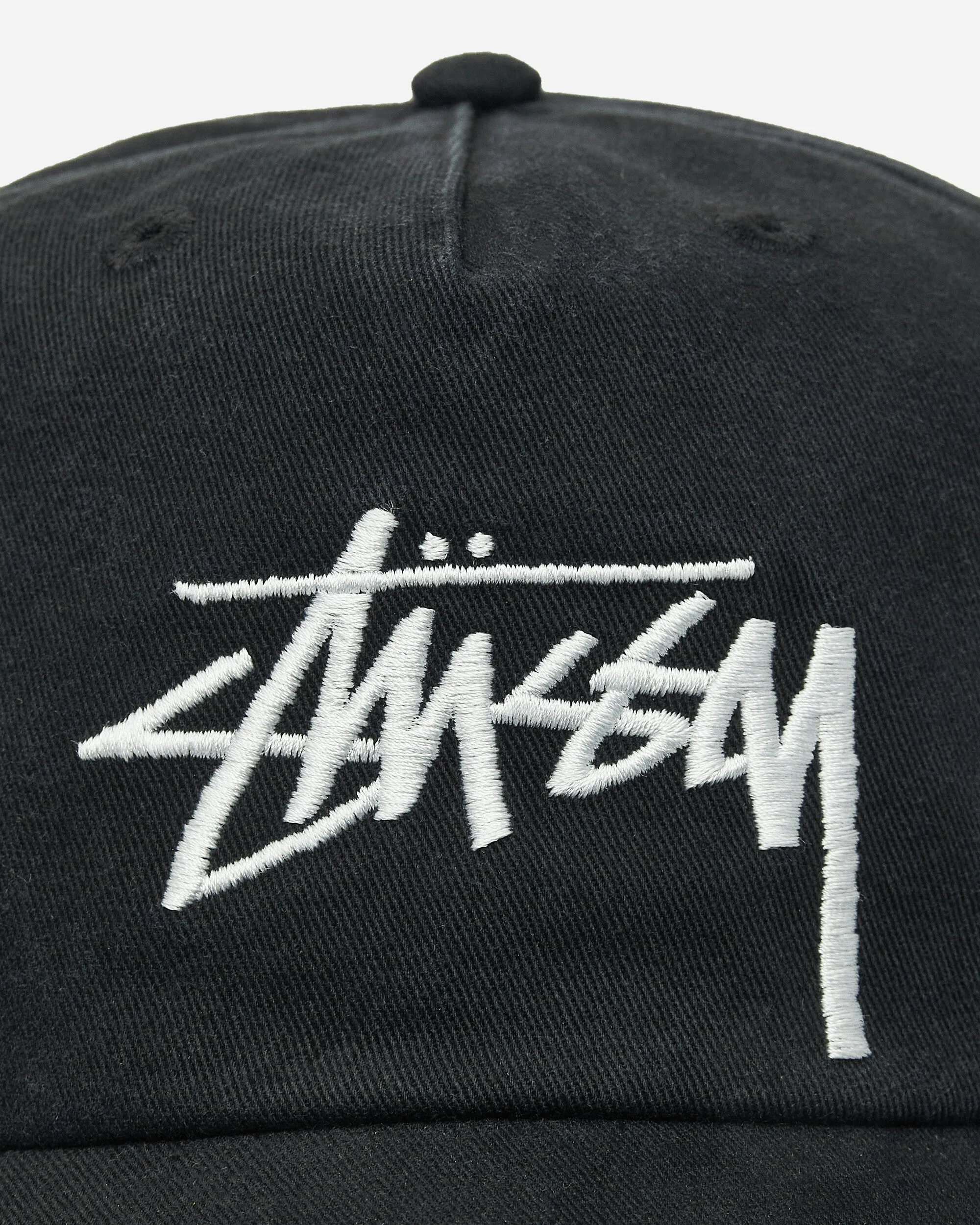 Big Stock Snapback Cap Shadow Black