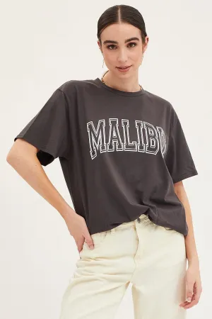 Black Graphic T Shirt