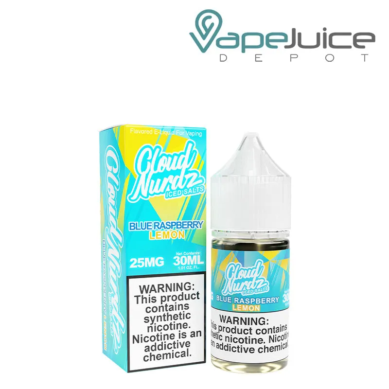 Blue Raspberry Lemon ICED TFN Salts Cloud Nurdz 30ml