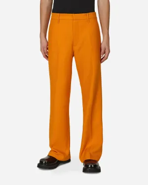 Bootcut Trousers Orange