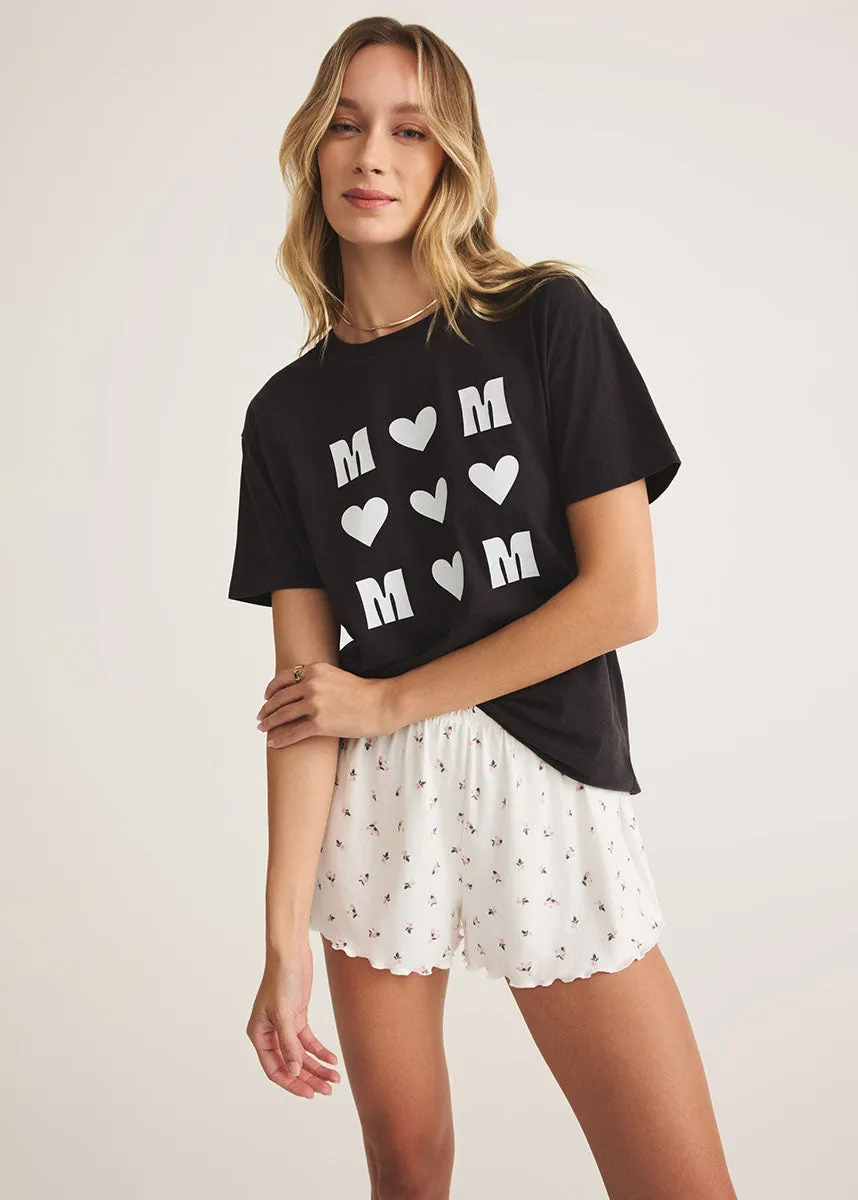 Boyfriend Tic Tac Mom Tee - Black Sands