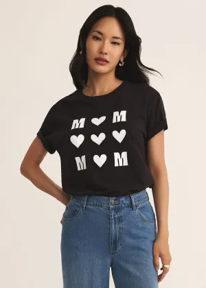 Boyfriend Tic Tac Mom Tee - Black Sands