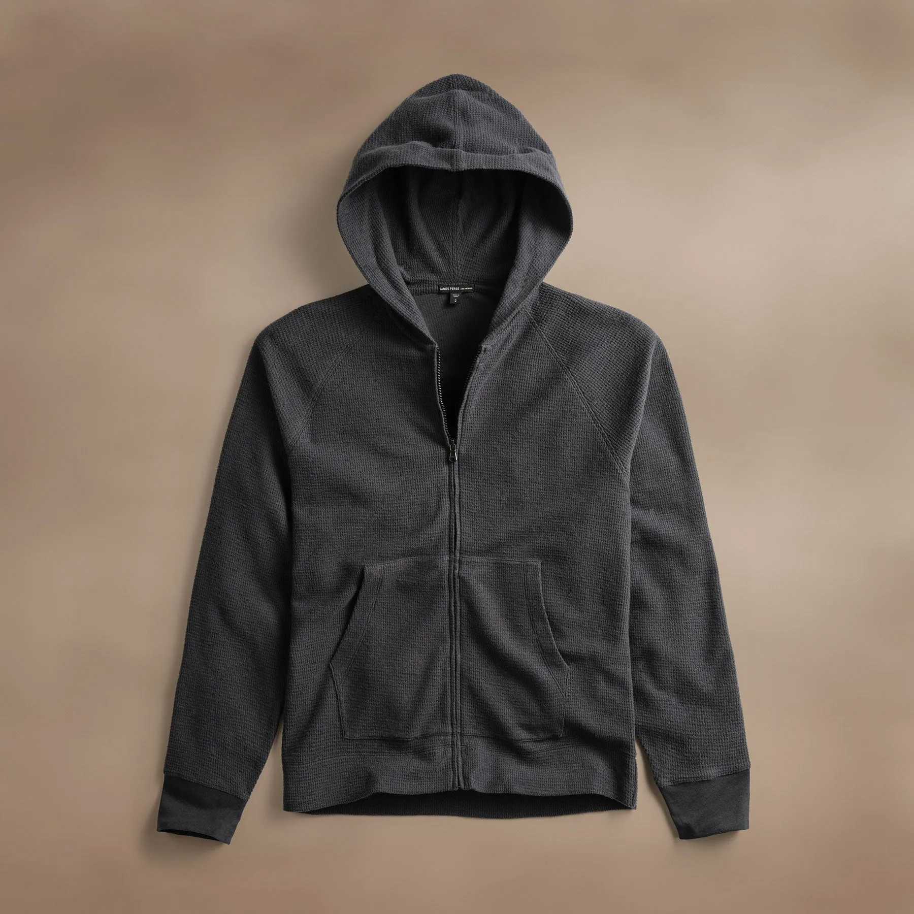 Brushed Thermal Zip Up - Magma