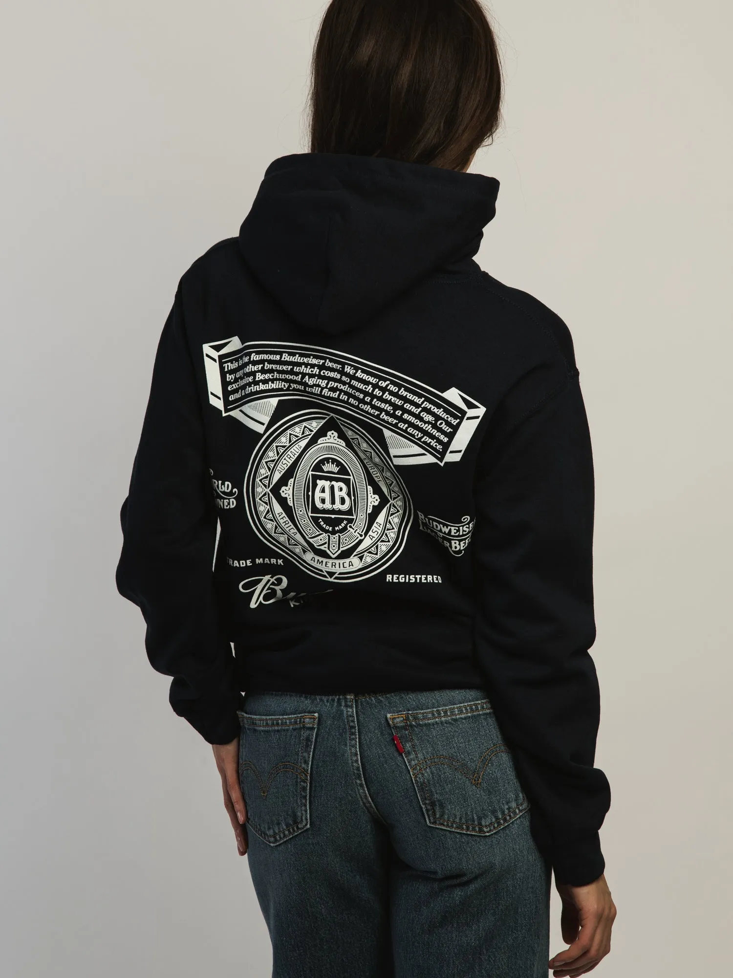 BUDWEISER RETRO PULLOVER HOODIE