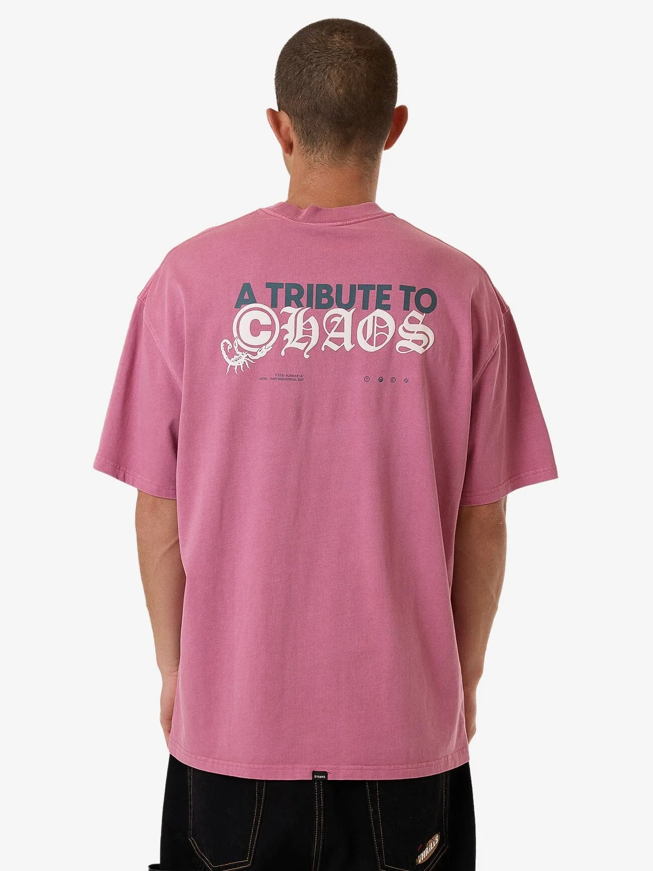 Bueno Box Fit Oversize Tee - Heather Rose