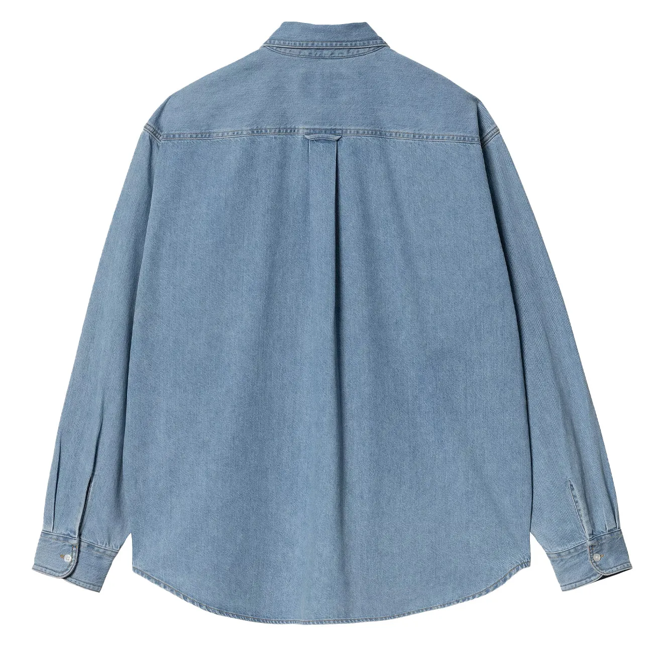 Carhartt WIP L/S Lucas Shirt Blue Bleached
