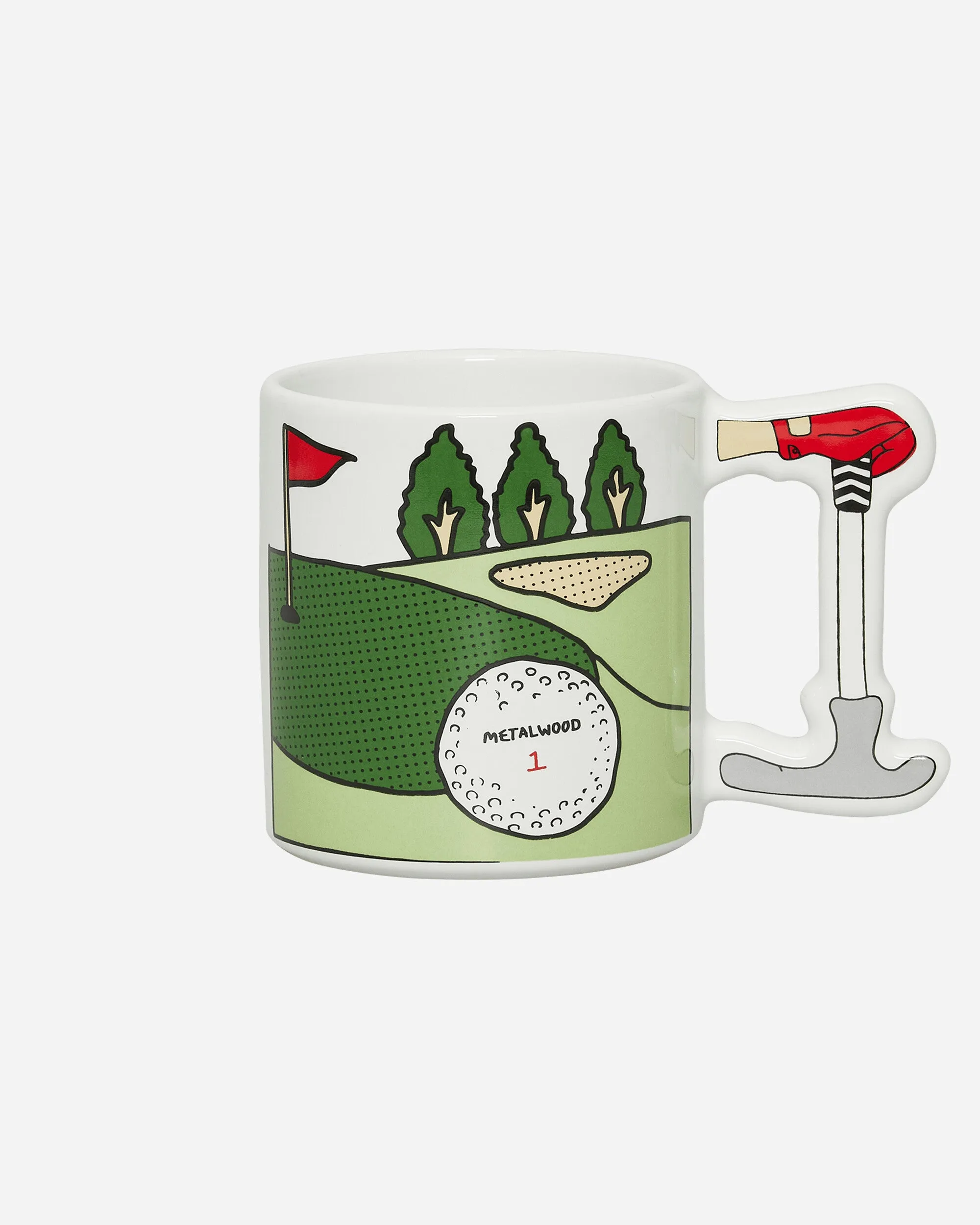 Ceramic Putter Mug White
