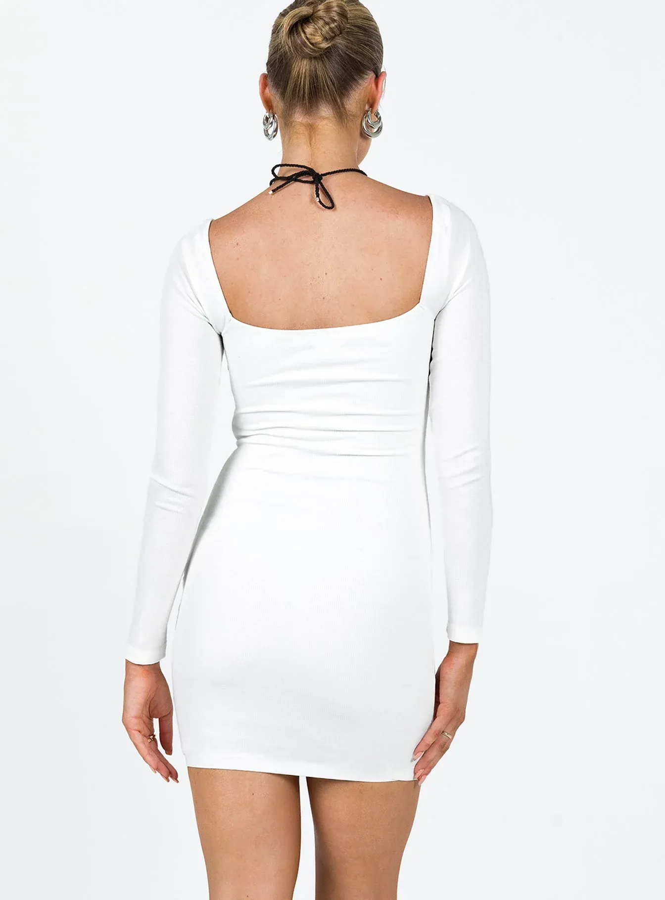 Charlotte Mini Dress White