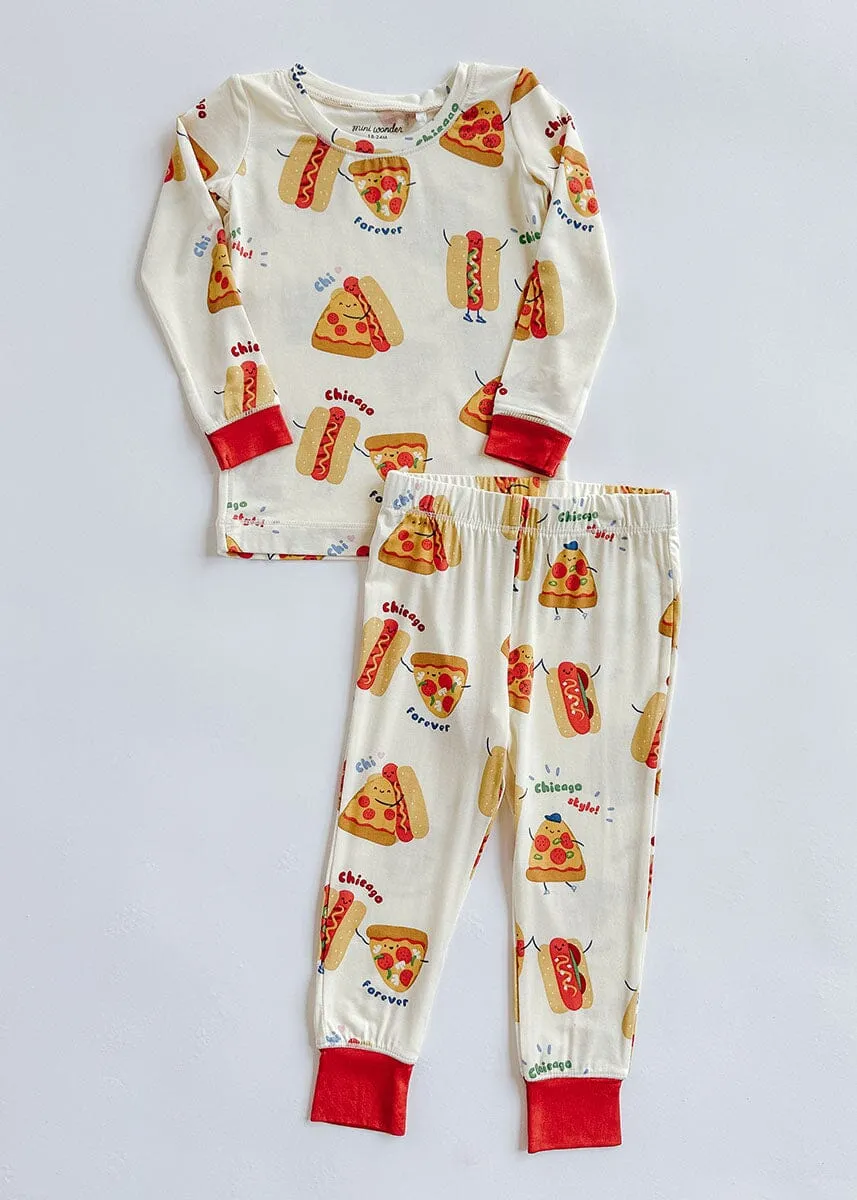 Chicago High Five Loungewear Set - L/S and Pants
