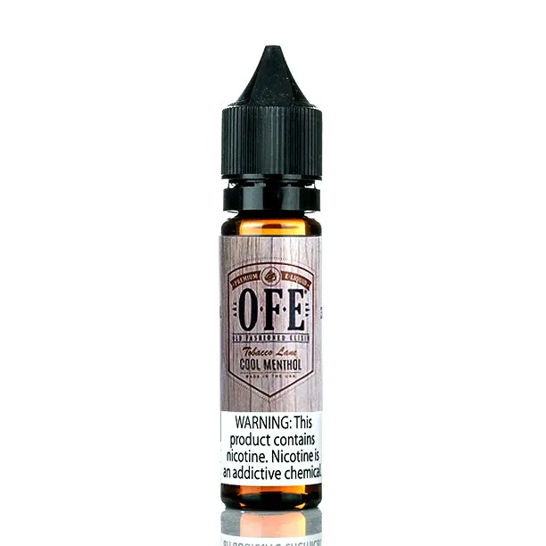 Cool Menthol - Old Fashioned Elixir (OFE) E-Juice (60 ml)