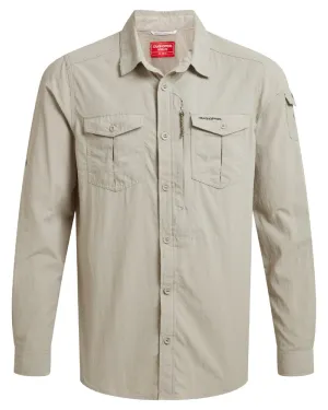 Craghoppers Mens NosiLife Adventure Long Sleeved Shirt III
