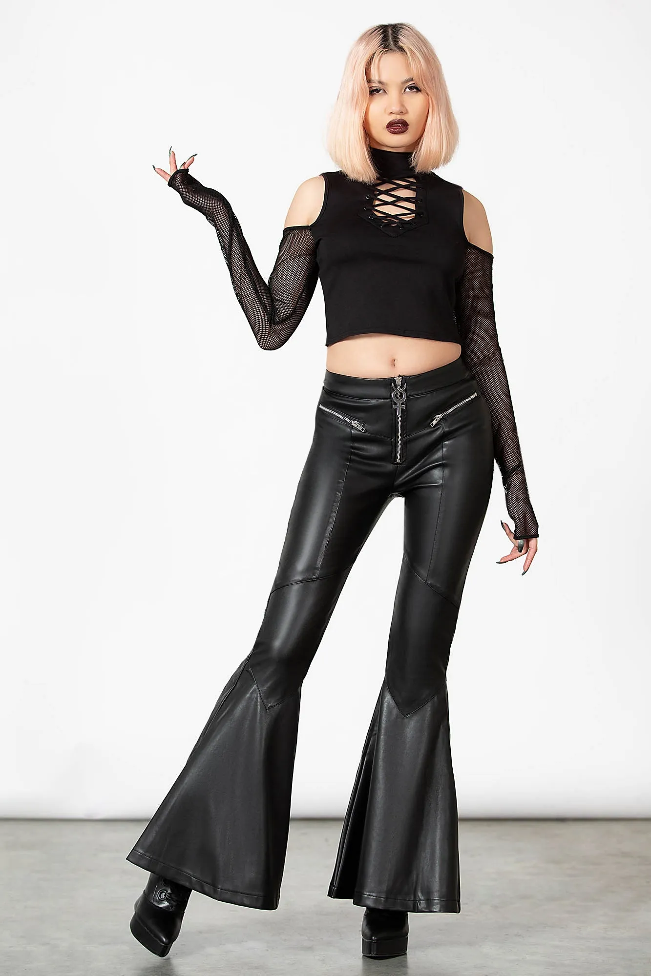 Dark Half Long Sleeve Top