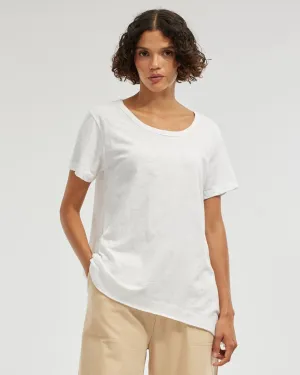 Diana Longline Tee - White