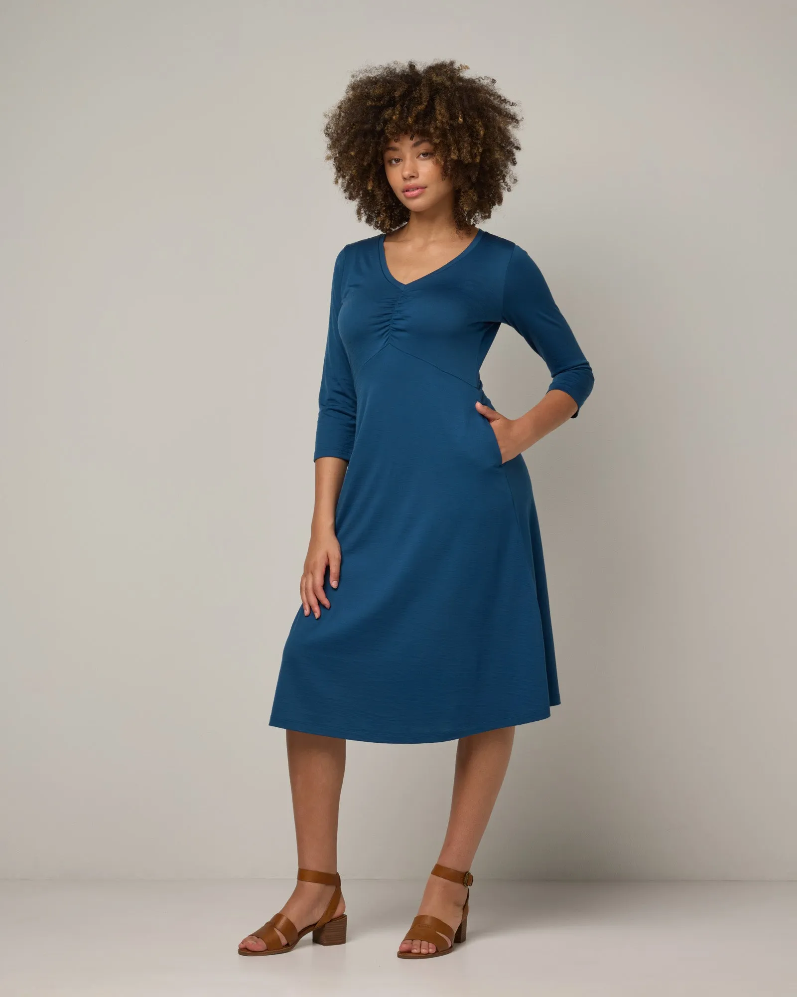Emilia Ruched Dress