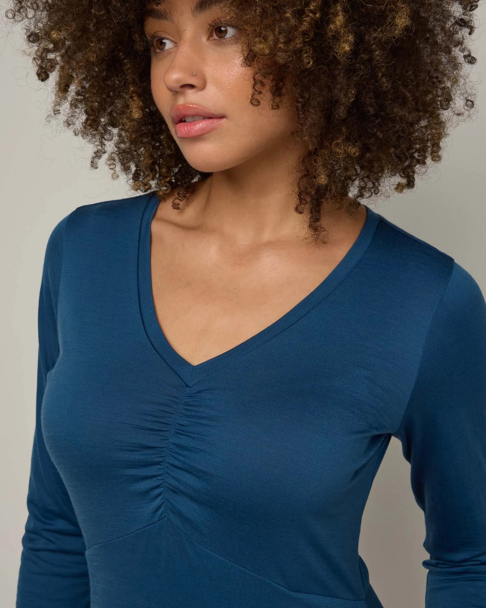 Emilia Ruched Dress