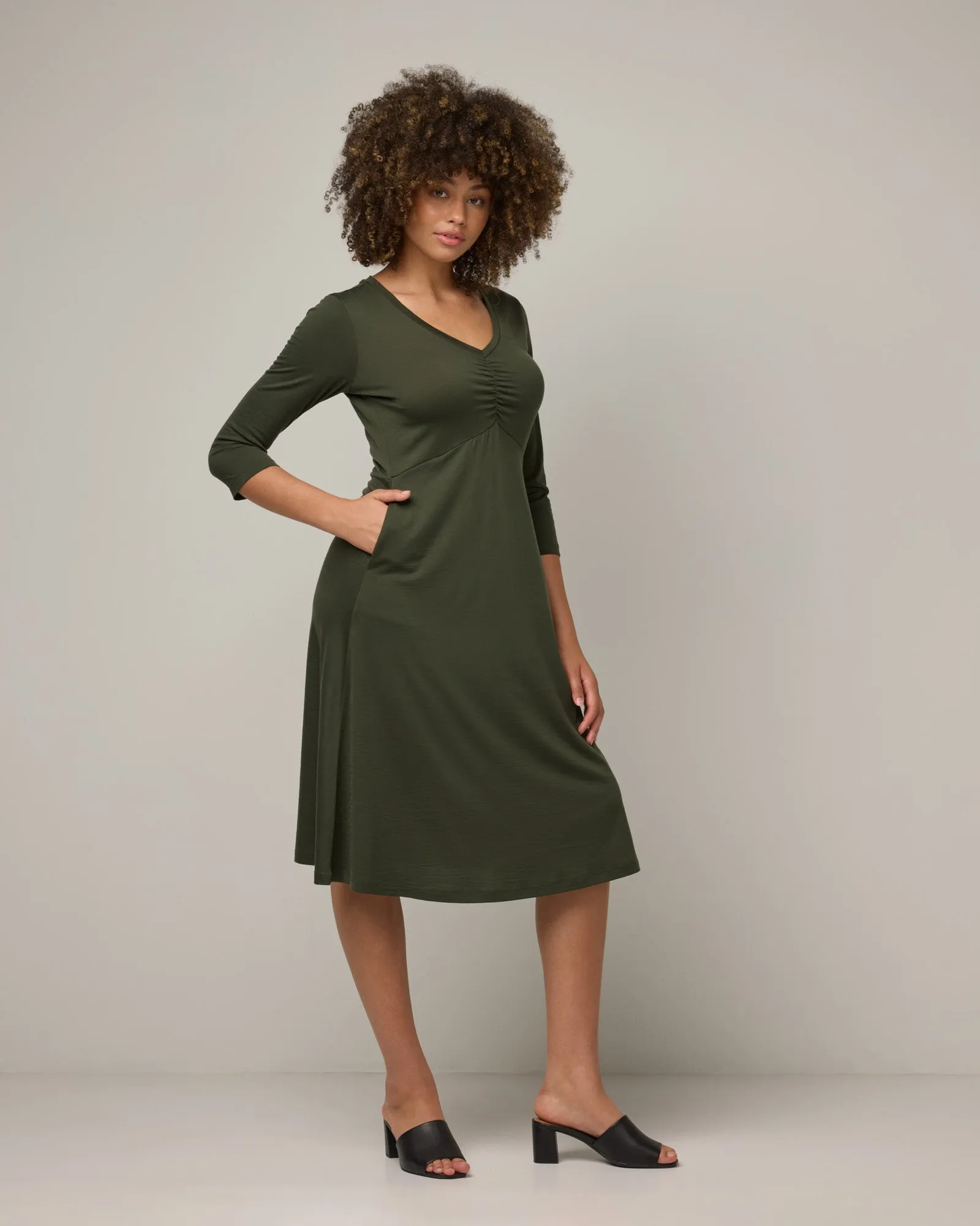 Emilia Ruched Dress