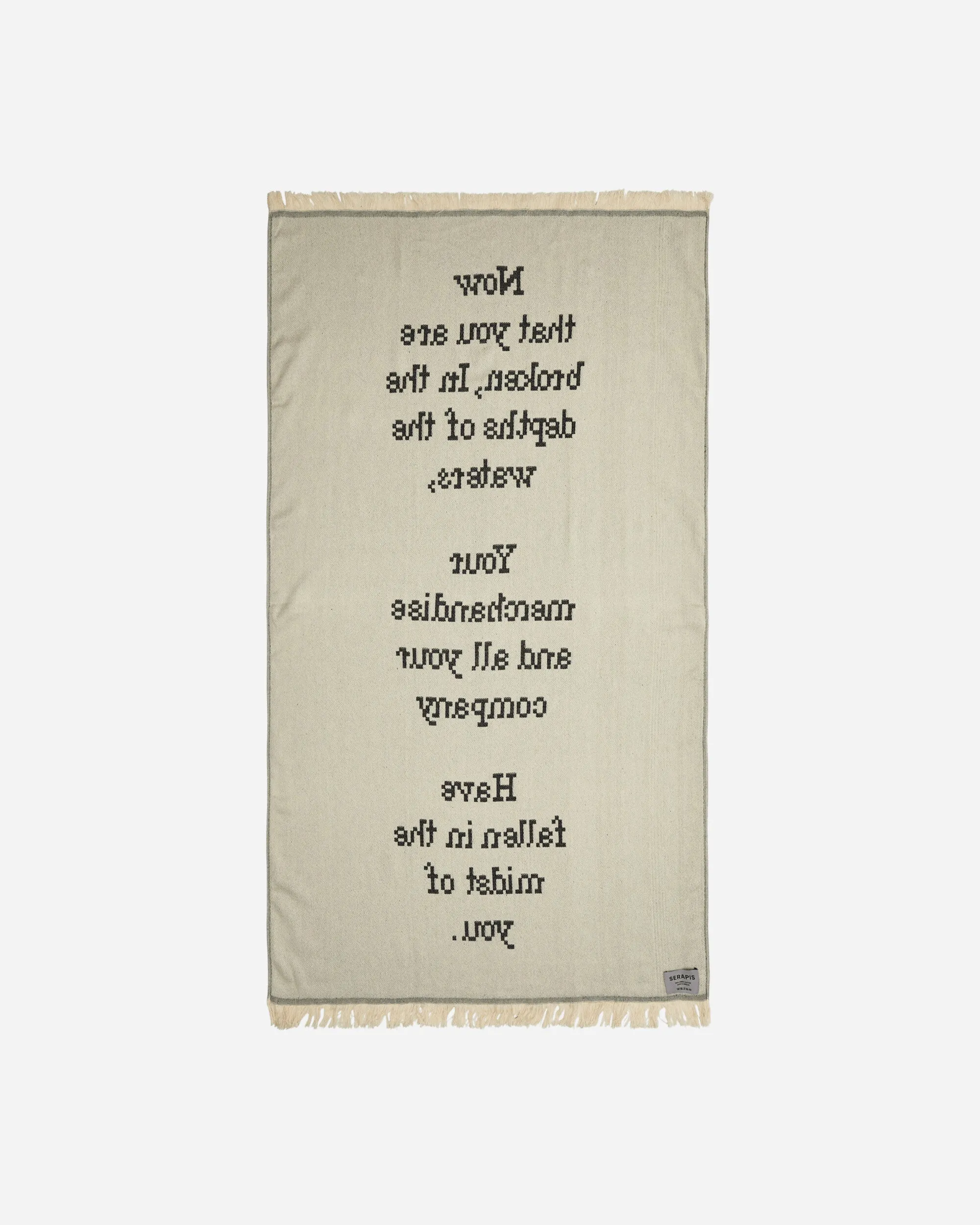 Ezekiel 27:34 Jacquard Towel Multicolor