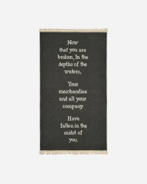 Ezekiel 27:34 Jacquard Towel Multicolor