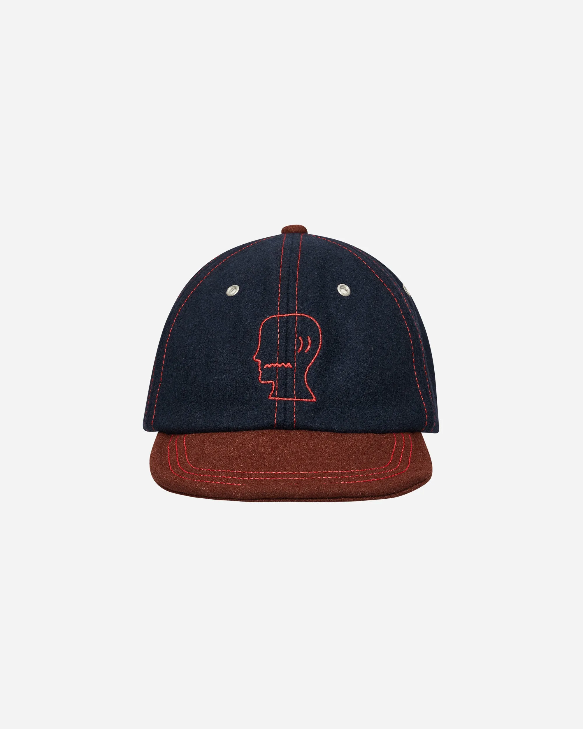 Flannel Wire Brim Hat Navy