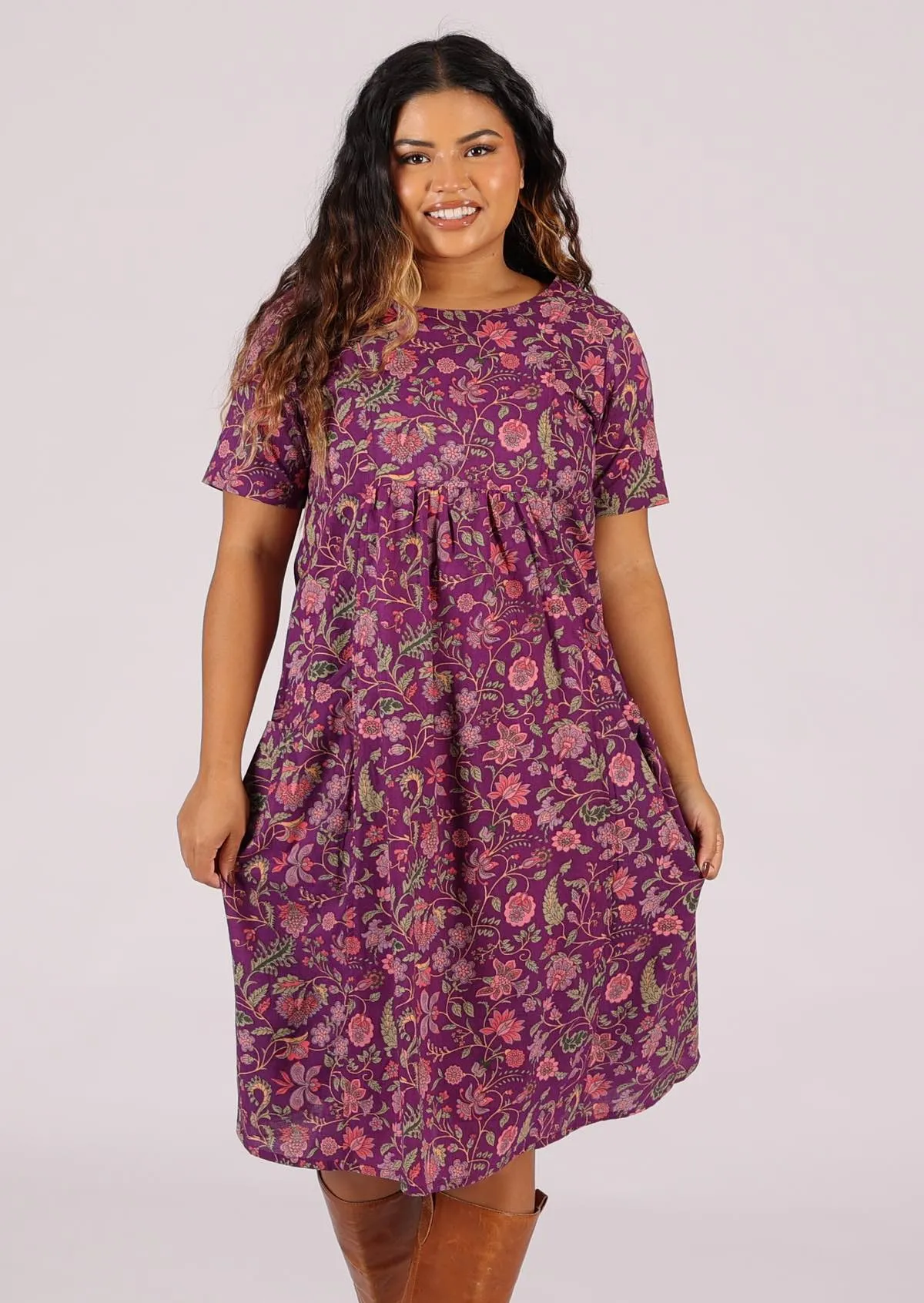 Frankie Dress Amethyst
