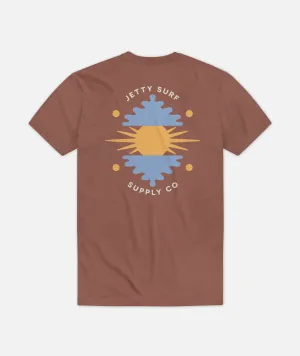 Golden Hour Tee - Brown