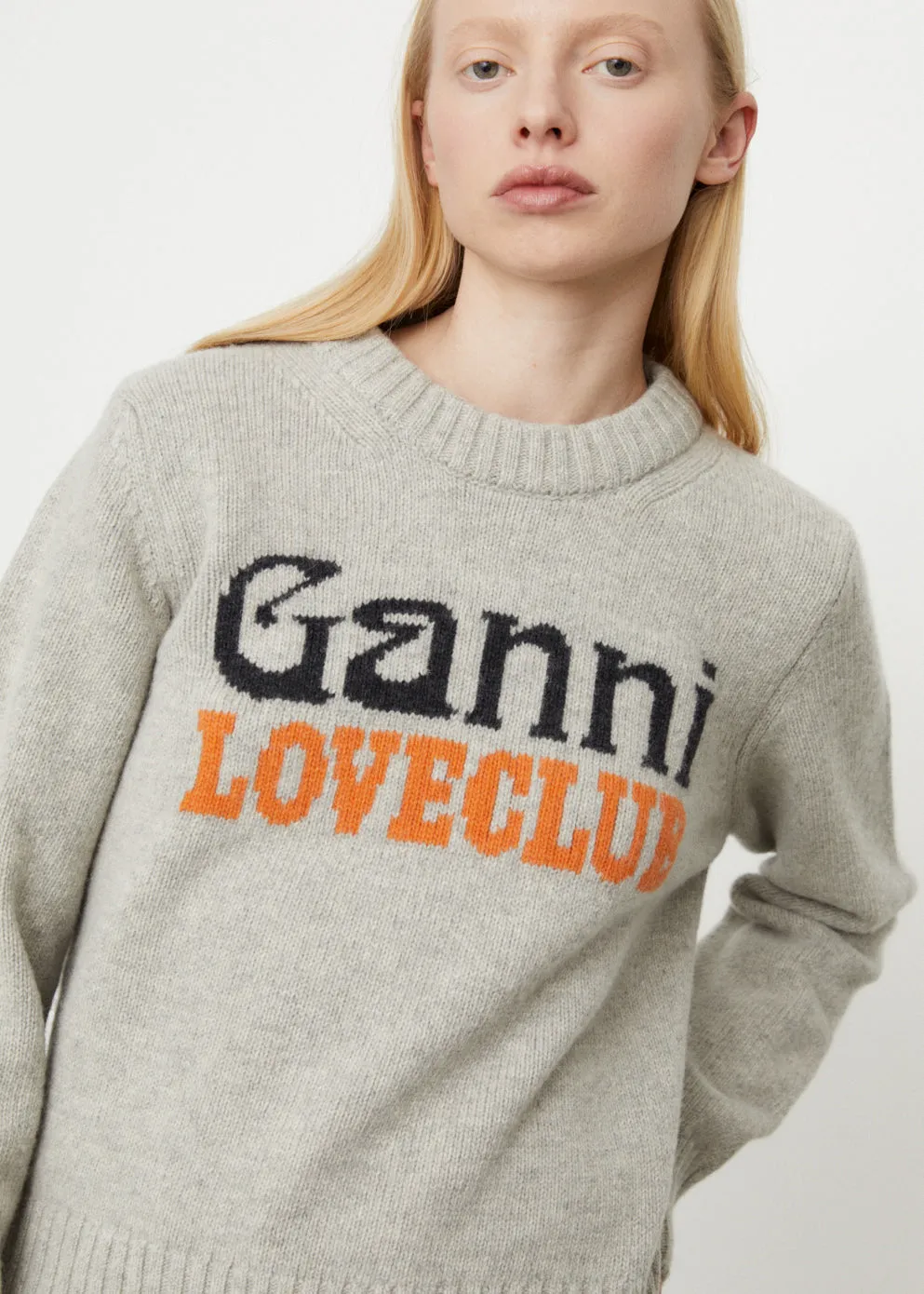 Graphic O-neck Pullover Jumper