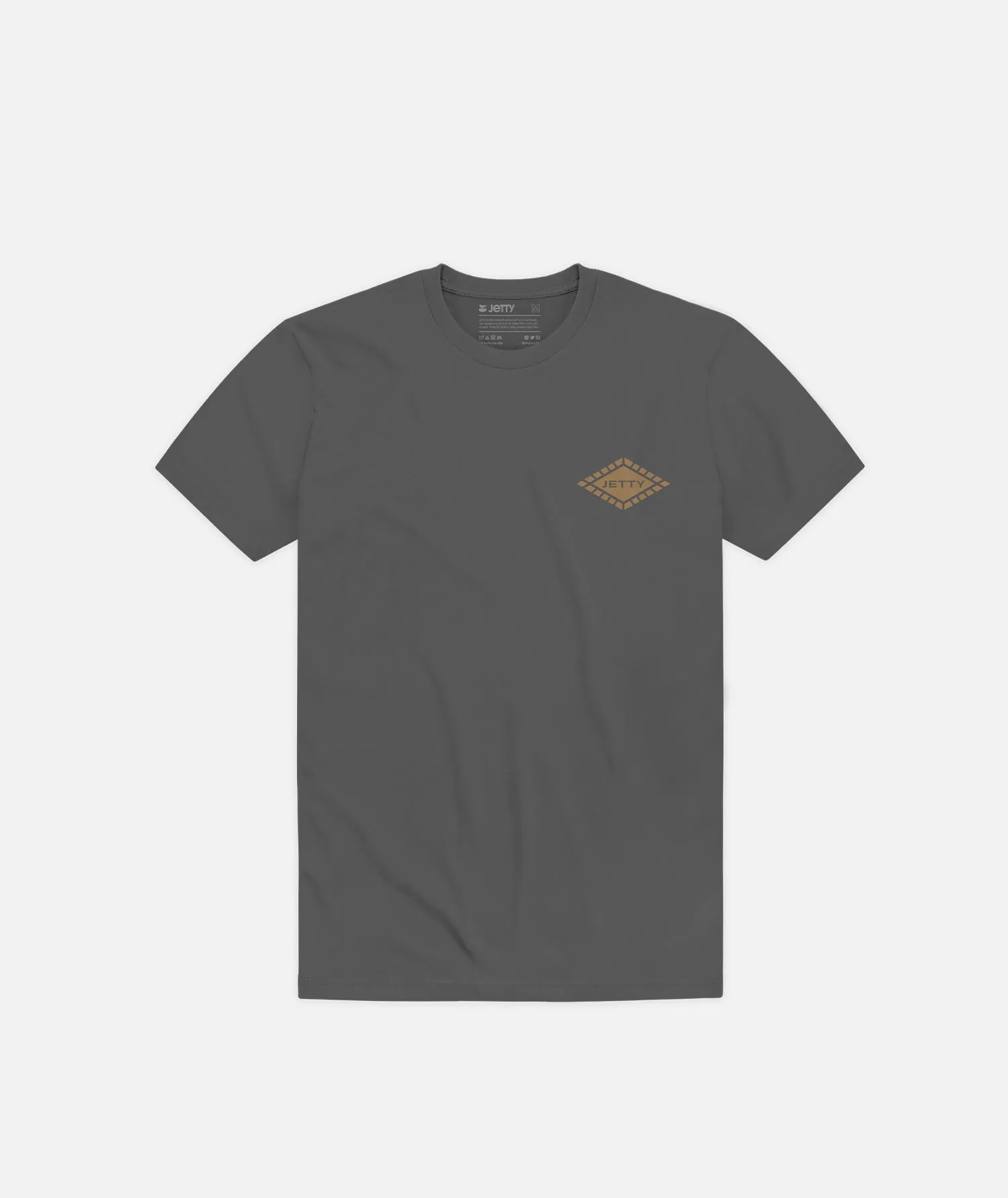 Grom Fins Tee - Iron