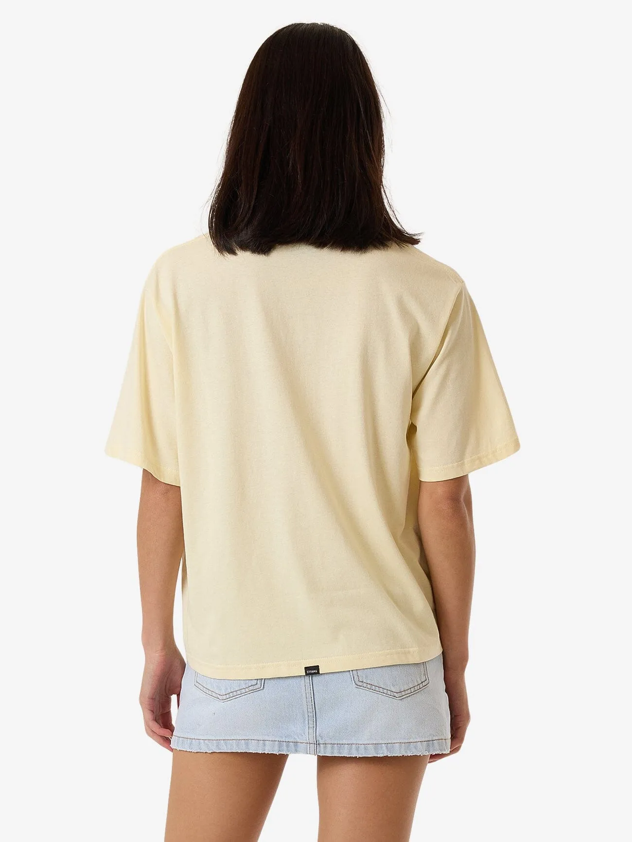 Halftone Daze Square Tee - Butter