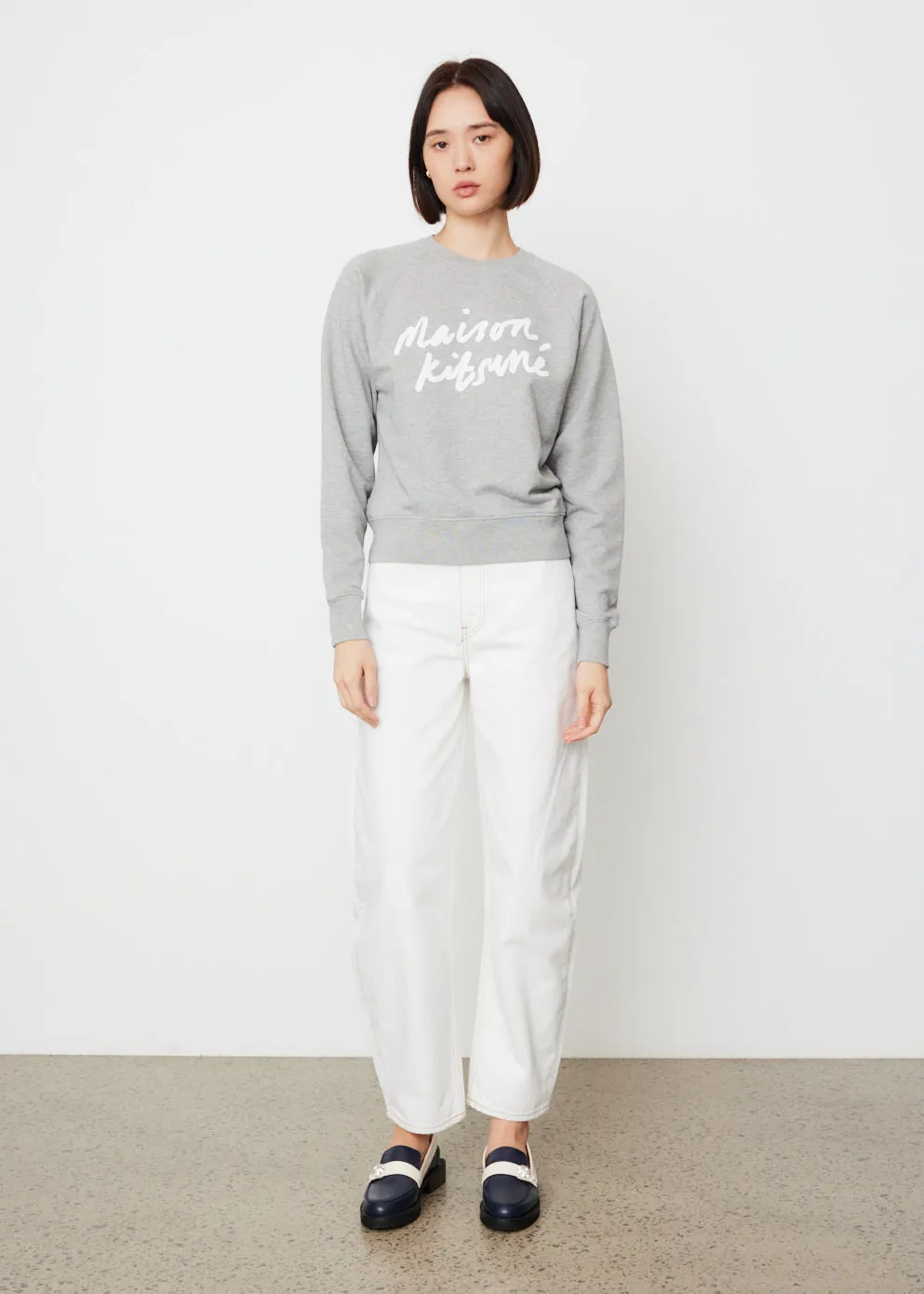 Handwriting Adjusted Sweatshirt