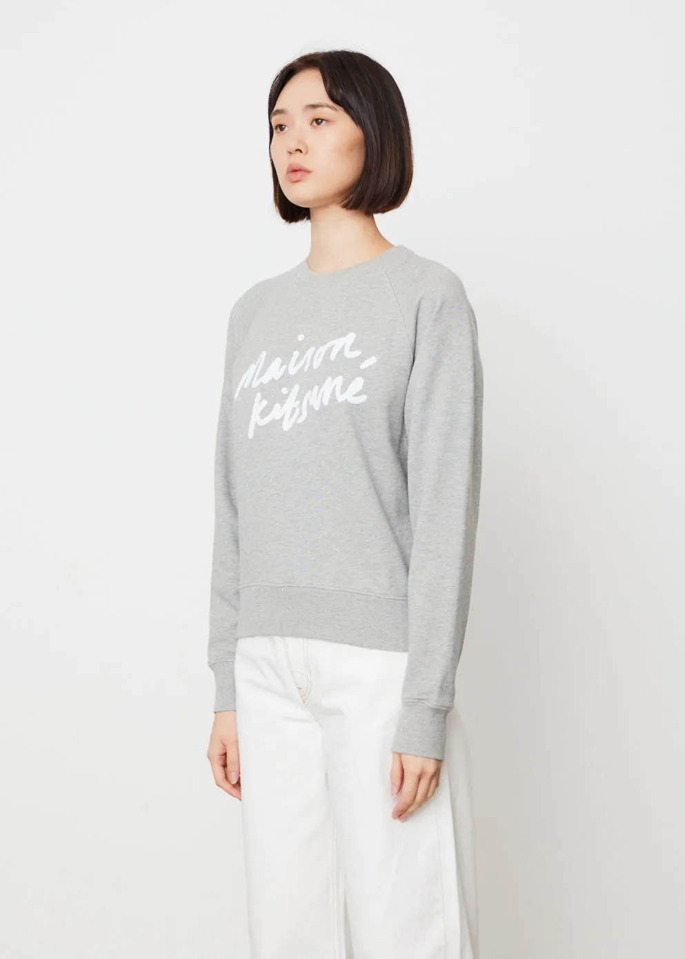 Handwriting Adjusted Sweatshirt