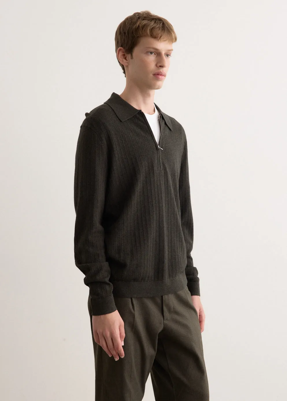 Hansie Long Sleeve Polo