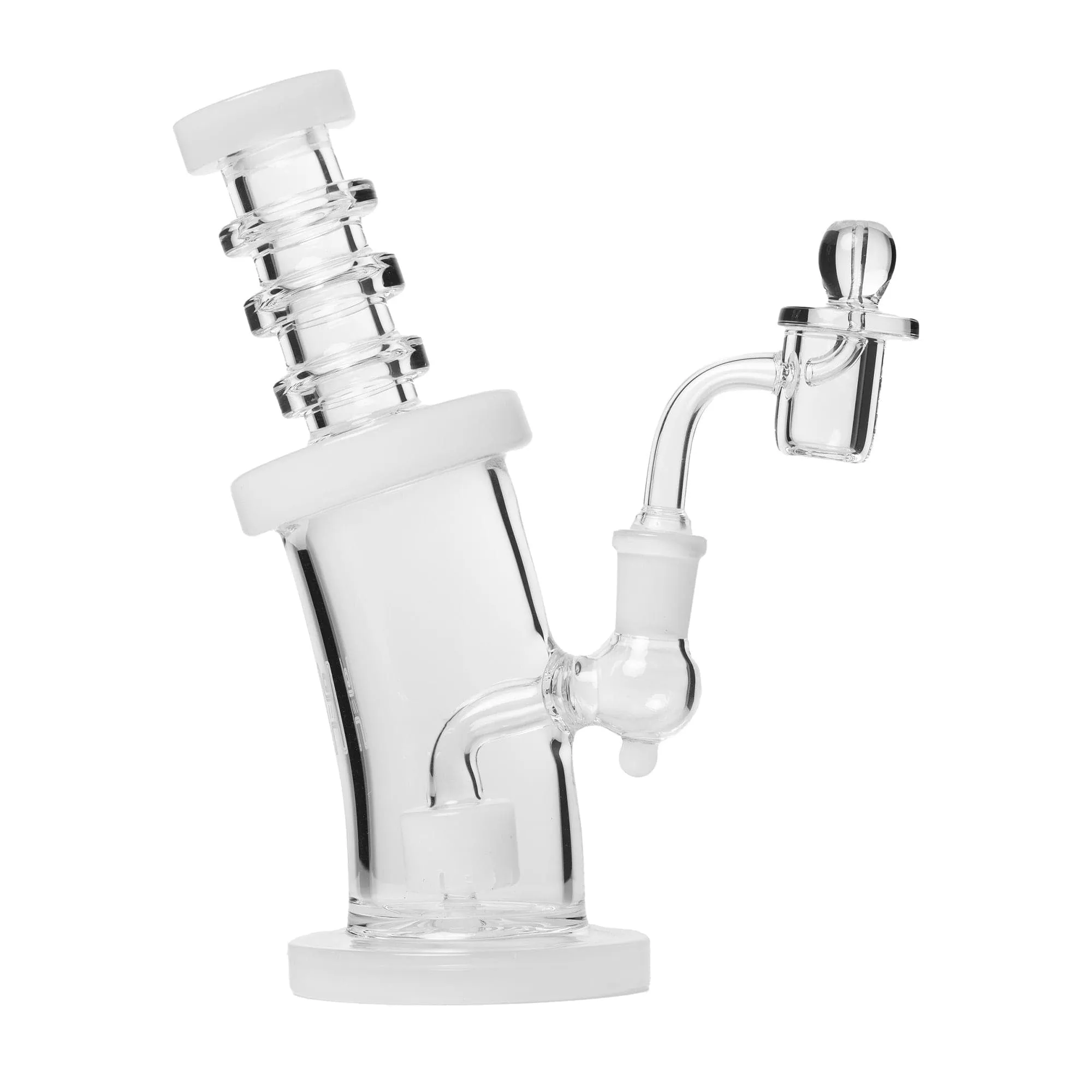 Human Grade 8" Bent Neck Dab Rig