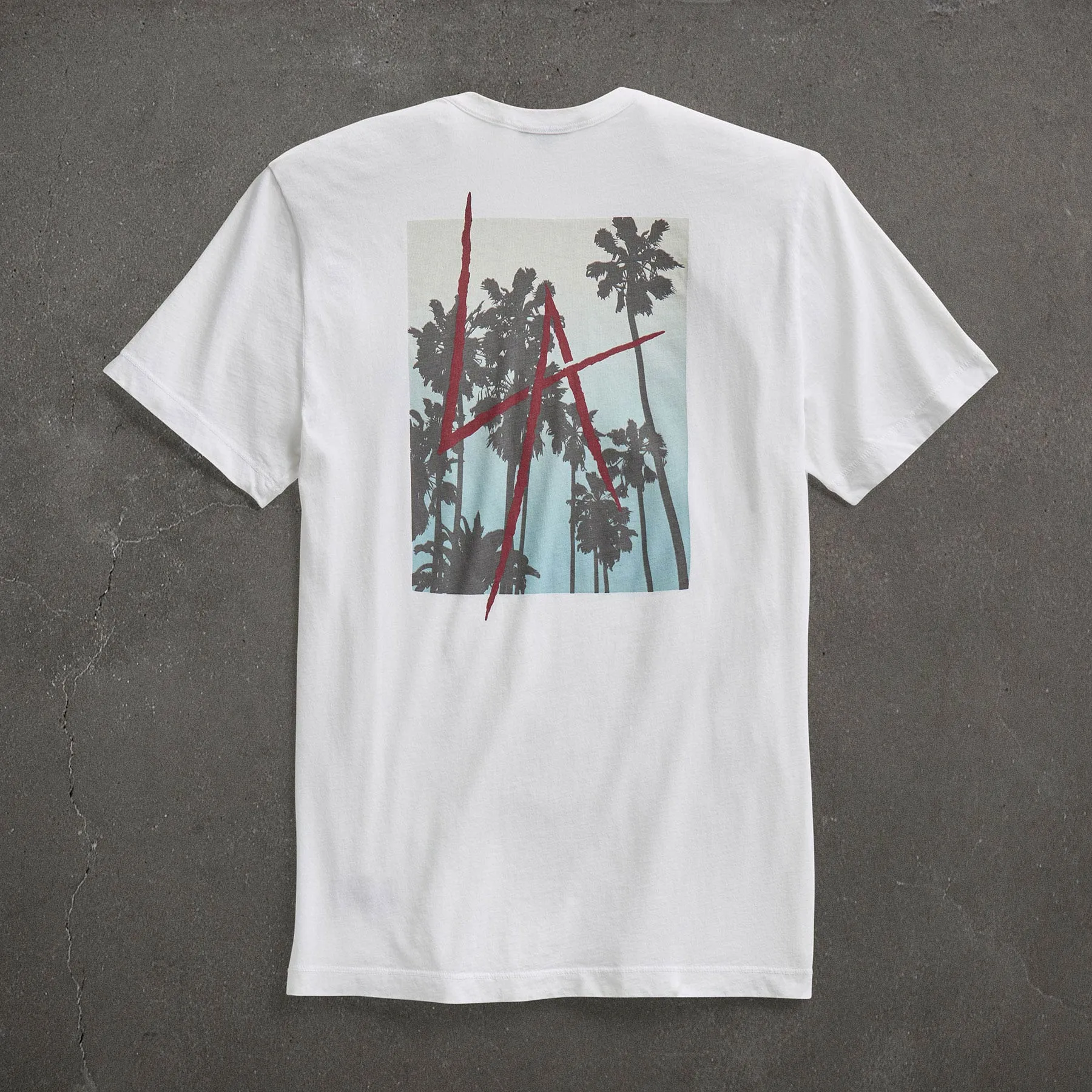 JP x LA Short Sleeve Palm Fade - White