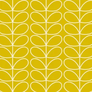 Linear Stem Sunflower Wallpaper - Sample