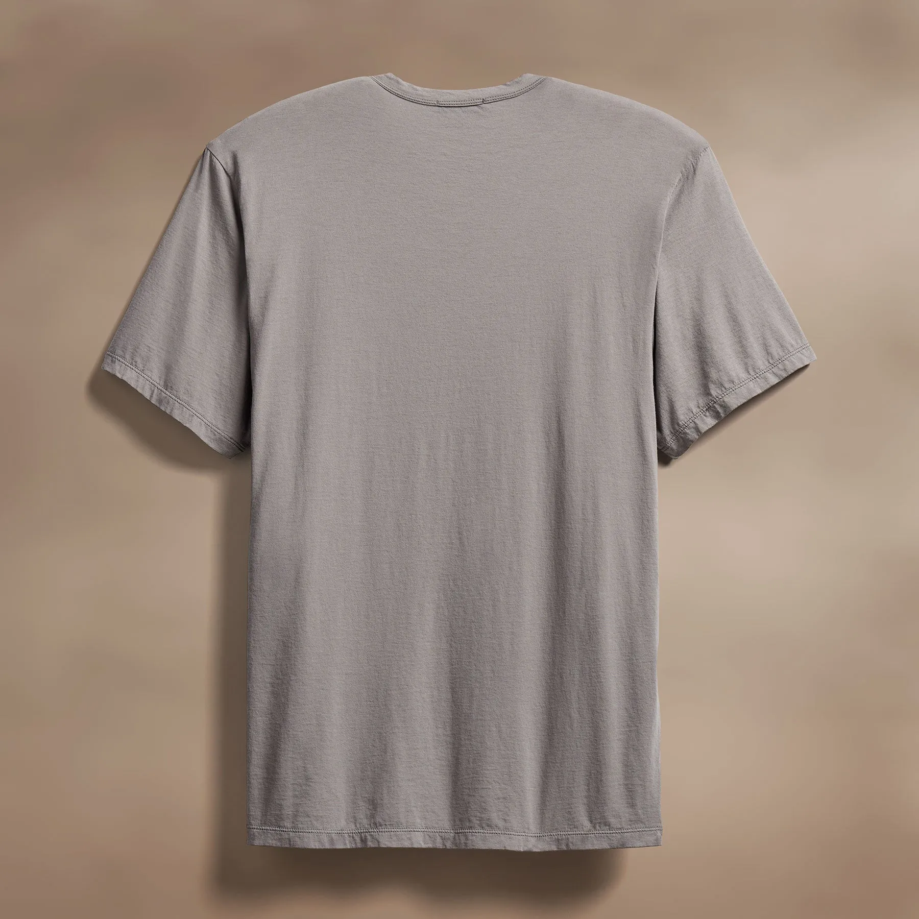 Luxe Lotus Jersey Tee - Wolf