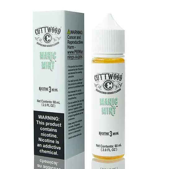 Manic Mint - Cuttwood Reimagined Series E-Liquid (60 ml)
