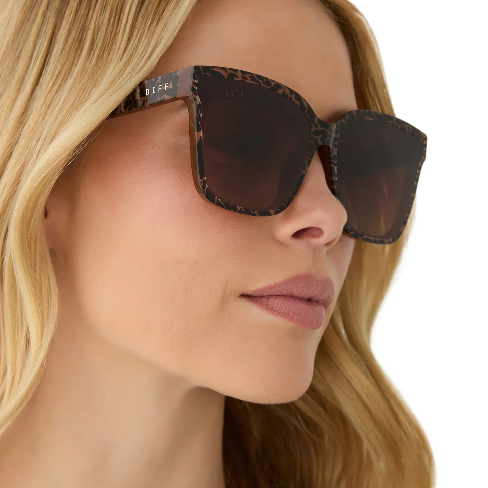 MEREDITH II - ANIMAL   BROWN GRADIENT SUNGLASSES