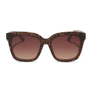 MEREDITH II - ANIMAL   BROWN GRADIENT SUNGLASSES