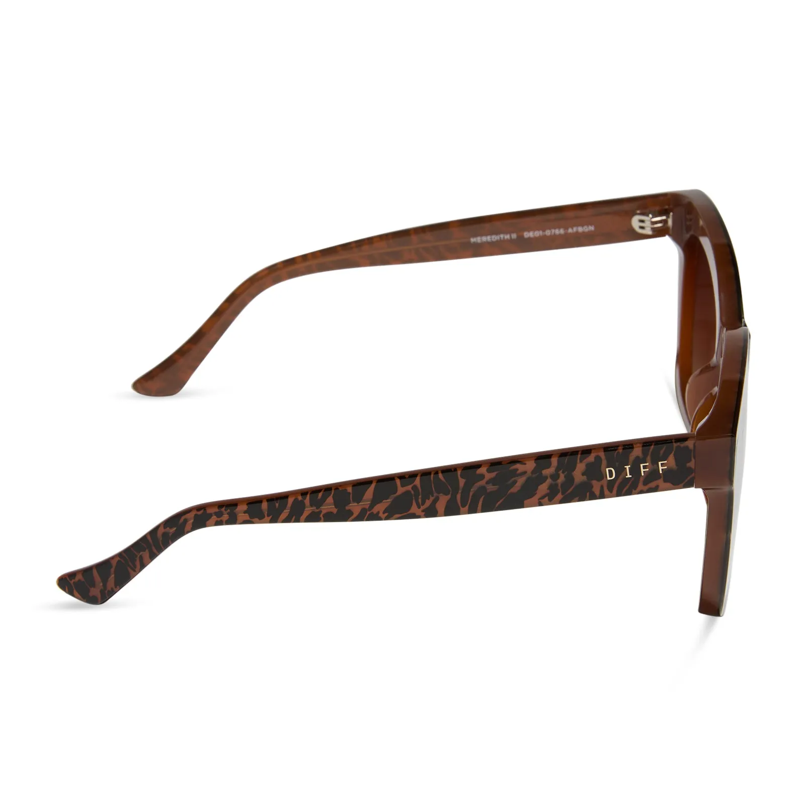 MEREDITH II - ANIMAL   BROWN GRADIENT SUNGLASSES