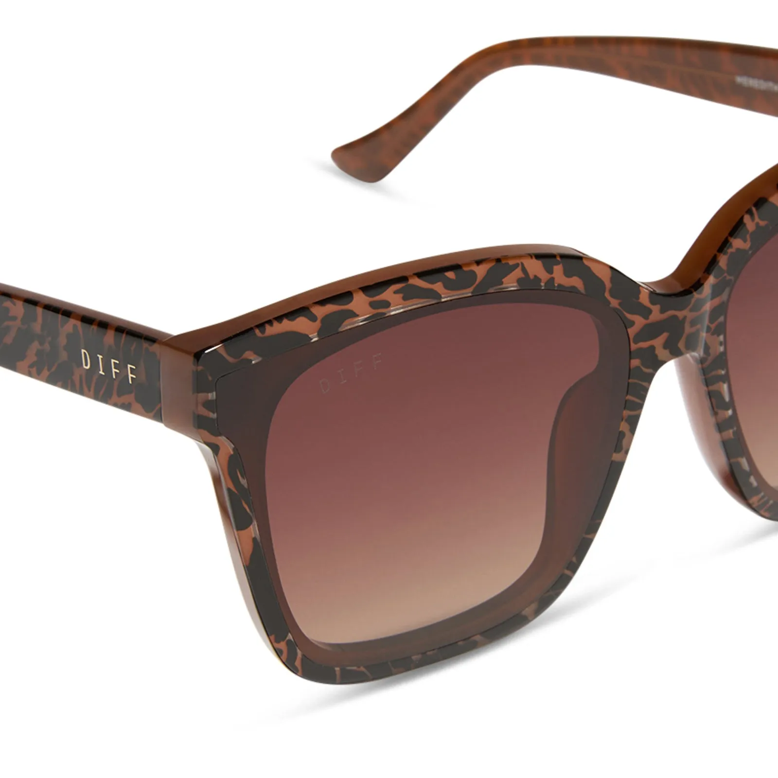 MEREDITH II - ANIMAL   BROWN GRADIENT SUNGLASSES