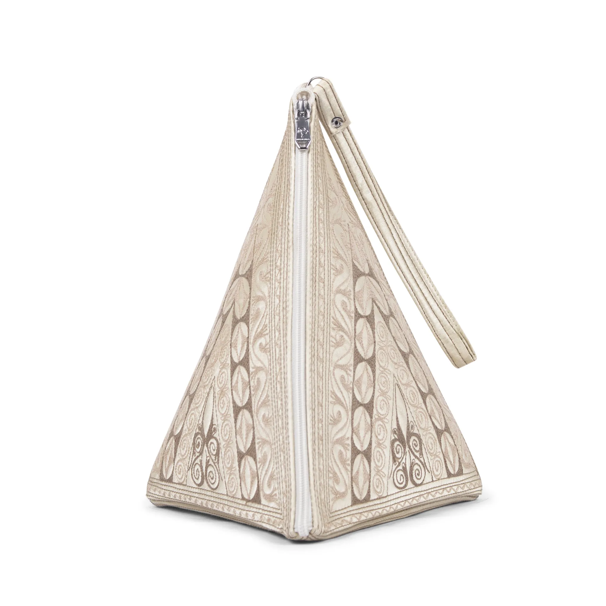 Mutiara Pyramid Clutch