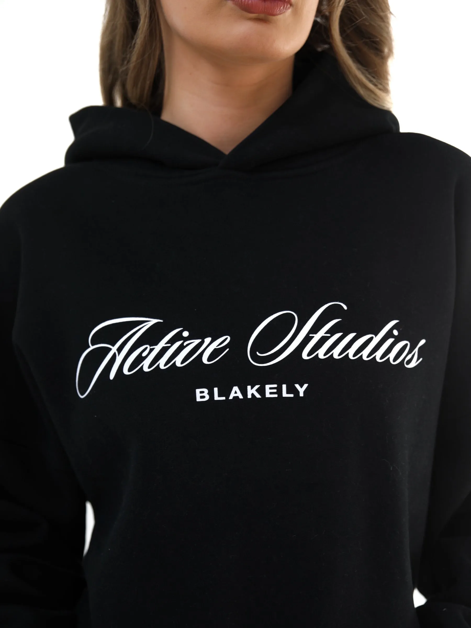 Off Duty Oversized Hoodie - Black