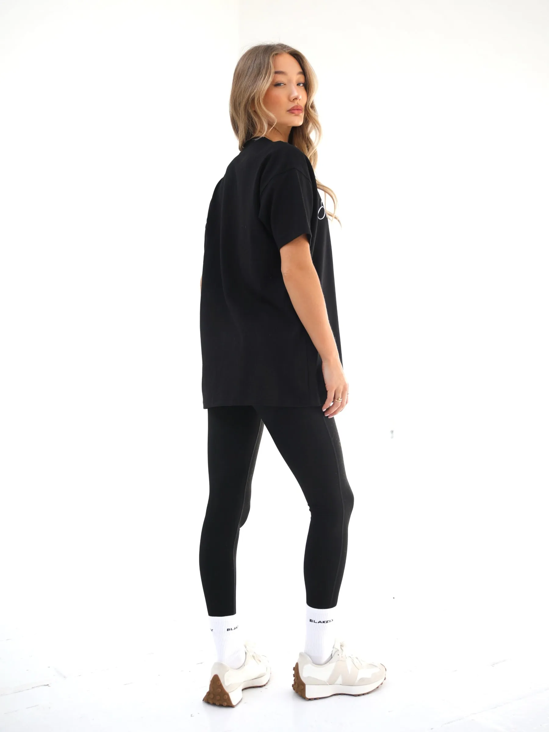 Off Duty Oversized T-Shirt - Black